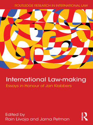 cover image of International Law-making
